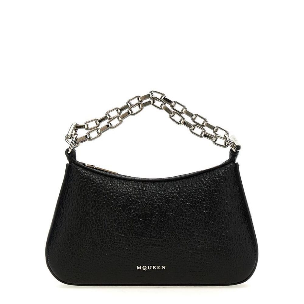 Alexander McQueen Black Lamb Leather Women's Handbag